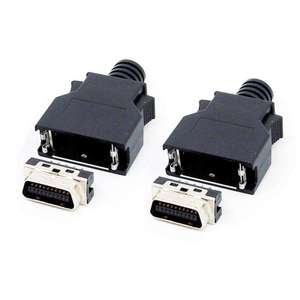 สายเชื่อมต่อ HPCN SCSI 20 พิน แบบปลั๊กตัวผู้ พร้อมฝาครอบ ABS แบบเชื่อมต่อสำหรับสายเคเบิล 20p SCSI 20 พิน - Product Image 3