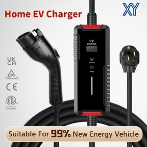 Nouvelle borne de recharge portable pour véhicules électriques New Star Type 1 3,5 kW/7 kW/11 kW, station de charge de <span class=keywords><strong>niveau</strong></span> 2 avec contrôle par application et carte RFID - Product Image 2