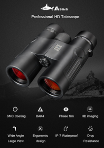 Binoculares Shuntu Roof Prism 8x42 con Gran Relieve Ocular, Impermeables, para Caza, A0843 - Product Image 4