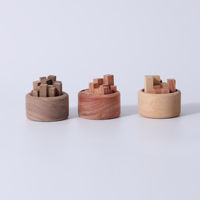Diffuseur d'huile essentielle de noyer noir en stock très vendu Diffuseur en bois naturel sans feu à petite pile pour la maison Hôtel Aromathérapie
