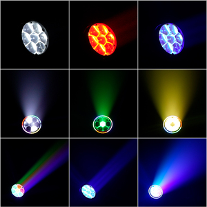 SHEHDS 7x40w ズームウォッシュ 4in1 RGBW RGBl ムービングヘッド パーティーバーライト <span class=keywords><strong>LED</strong></span> 小型 6in1 RGBLAC ステージ照明 ディスコ DJ パブ用 - Product Image 5