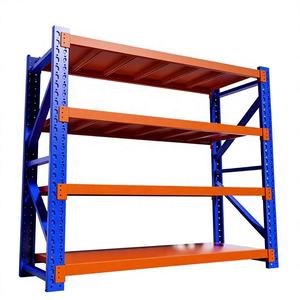 Estanterías de Almacenamiento de Acero Resistentes y Ajustables para Almacenes, para Manejo de Materiales en Fábricas y Almacenamiento de Inventario - Product Image 1
