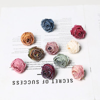 Moderne Klassische Seiden-Kunstblumen mit Verbrannten Kanten Rosenknospen DIY Handgefertigte Umweltfreundliche Blumenarrangements YUNJIN