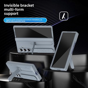 Funda para Teléfono Móvil <span class=keywords><strong>Z</strong></span> Fold8 Ultra, Material PC, Soporte Oficial, Correa de Muñeca, Película Protectora Integrada 7/6/5, Antigolpes - Product Image 3