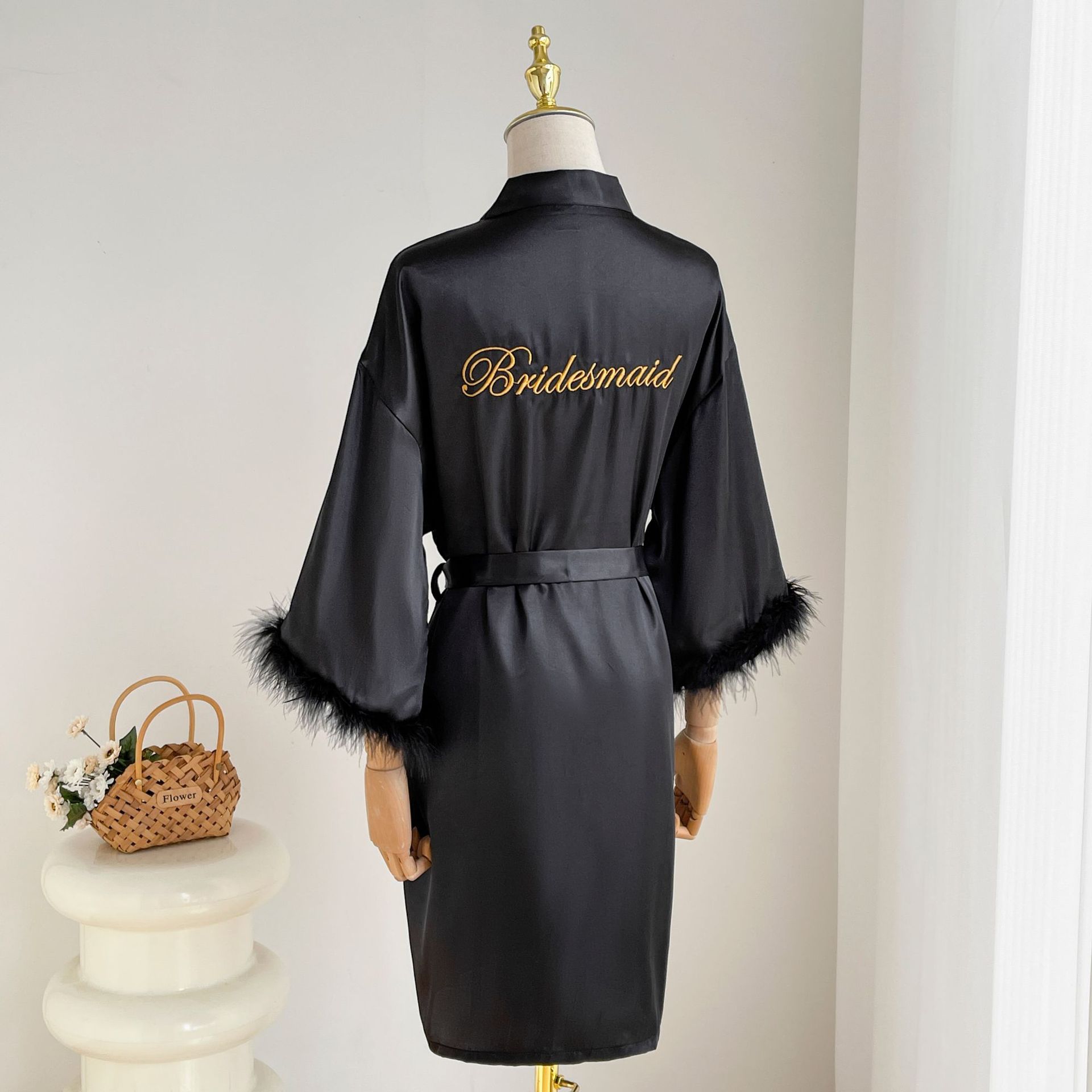 Black bridemaid