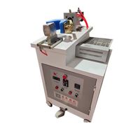 Machine automatique monoposte pour la fabrication de chaussures en cuir avec colle chaude/froide, pour le montage du talon et la lamination, pour une production efficace