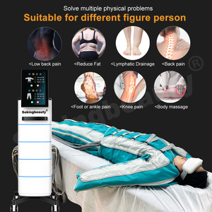 Máquina de Masaje de Drenaje Linfático por Presoterapia de Infrarrojos Lejanos, con 24 Cámaras de Presión de Aire <span class=keywords><strong>para</strong></span> <span class=keywords><strong>Piernas</strong></span> y Abdomen, <span class=keywords><strong>la</strong></span> Más Vendida - Product Image 4