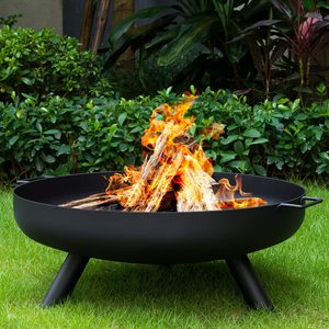 Feuerstelle - Brasero de Acero Corten Resistente al Calor para Exteriores, con Pinzas para Leña, Brasero para Barbacoa, Tamaño Personalizable - Product Image 6
