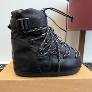 Botas de Invierno Unisex Desmontables con Forro de Piel, Nuevas Botas de Algodón con Costuras de Piel para Otoño e Invierno, Botas Genuinas de Lujo con Alto Aislamiento Térmico y Antideslizantes - Product Image 4