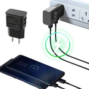 อะแดปเตอร์แปลงปลั๊กไฟแบบพกพา สีขาว จาก US เป็น EU 1A 220V พร้อมพอร์ต USB - Product Image 2