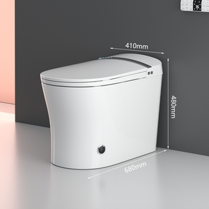 <span class=keywords><strong>Toilette</strong></span> domestique automatique intelligente Bouclier en mousse électrique intégré Design moderne Télécommande incluse Aucune limite de pression d'eau - Product Image 2