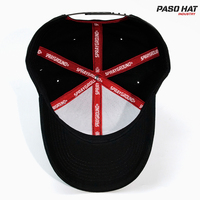 Gorra de Béisbol Personalizada OEM de 6 Paneles con Logotipo 3D Bordado e Impreso, 100% Algodón, Estilo Urbano, Cierre a Presión