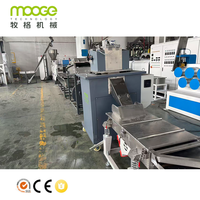 Usine de granulation de films tissés PP/PE de grande capacité avec contrôle précis de la température multi-zones par PLC