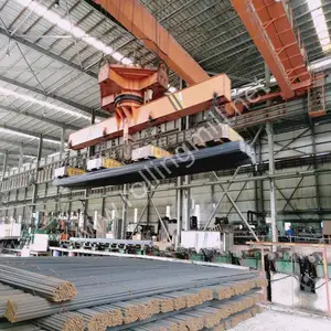 آلة طحن بقضبان مضلعة مجعدة الشكل من مصنع خط إنتاج