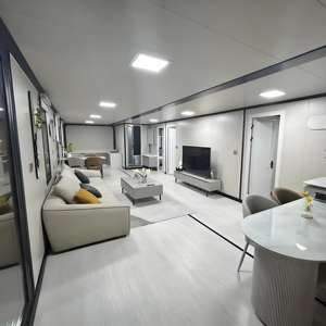 حاويات قابلة للتوسيع بطول 20 قدمًا و 40 قدمًا ، منازل قابلة للطي ، منازل متنقلة مسبقة الصنع قابلة للنقل مع 2 أو 3 أو 4 أو 5 غرف نوم - Product Image 2