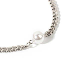 Trendz nueva borla multi capa collar de cadena con perlas gargantilla collar - Product Image 4