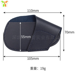 Funda para palos de golf de cuero PU estilo japonés, funda para el mango de palos de golf de práctica, tapa para palos, funda simple para palos de hierro. - Product Image 5