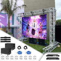 Panel LED de Alquiler P2.6 para Programas Navideños de Iglesias, Unión sin Interrupciones, 500x500mm, para Pared de Escenario de Adoración