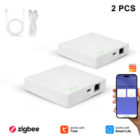 Controlador Inteligente para el Hogar con Conexión Zigbee, Recargable, Programable, de Largo Alcance, con Recopilación de Datos, Compatible con la Aplicación TUYA
