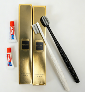 Kit dental para hotel, kit de cepillos de dientes para hotel, kit dental desechable, set de cepillos de dientes para huéspedes, artículos de higiene para hostelería, kit de pasta de dientes para hotel - Product Image 1