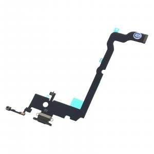 สายชาร์จแบบยืดหยุ่นของแท้พร้อมไมโครโฟนสำหรับไอโฟน เอ็กซ์เอส แม็กซ์สีดำ - Product Image 3