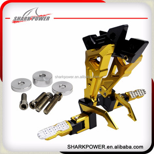 coloridos, <span class=keywords><strong>palanquilla</strong></span> de aluminio cnc para motocicleta, juegos traseros ajustables para yamaha r3/r25 - Product Image 1