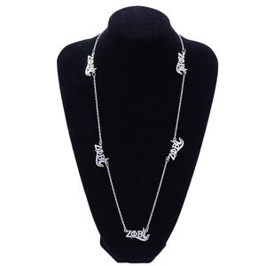 สร้อยคอโซ่โซ่รูปนกพิราบ Zeta phi Beta, สร้อยคอสแตนเลส1920ดีไซน์แบบมินิมอล - Product Image 1