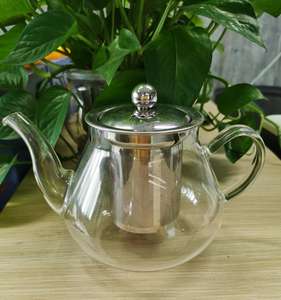 กา<span class=keywords><strong>น</strong></span>้ำชาแก้วบอโรซิลิเกตท<span class=keywords><strong>น</strong></span>ความร้อน ขนาด 20, 30, 40 ออ<span class=keywords><strong>น</strong></span>ซ์ พร้อมฝาปิดและที่กรอง<span class=keywords><strong>ชา</strong></span>สแตนเลส  ใส  สำหรับ<span class=keywords><strong>ช</strong></span>ง<span class=keywords><strong>ชา</strong></span>ที่บ้า<span class=keywords><strong>น</strong></span>  โลโก้สั่งทำได้ - Product Image 6