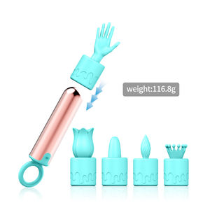 강력한 AV 지팡이 진동기 섹스 토이 음핵 자극기 진동 여성 자위 10 모드 여성용 총알 진동기 섹스 토이 - Product Image 4