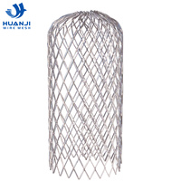 Gouttière en aluminium perforé à mailles élargies de 2 pouces, 3 pouces, 4 pouces, filtre anti-feuilles, résistant à la corrosion