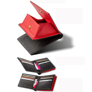 Portefeuille à deux volets pour hommes, <span class=keywords><strong>porte</strong></span>-<span class=keywords><strong>monnaie</strong></span> de grande capacité, fabriqué par les meilleurs Artisans du <span class=keywords><strong>cuir</strong></span>, - Product Image 5