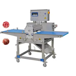 Industrial Fresh Beef Slicer Chunk Of Fresh Beef Strips Cutting machine Fresh Mutton Dicer Machine