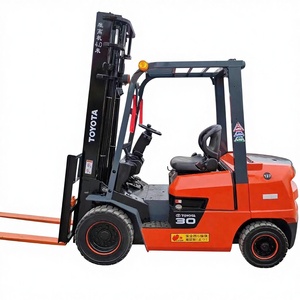 Montacargas Toyota Usado de 3 Toneladas, Diésel, Modelo FD30, en Buen Estado, de Segunda Mano - Product Image 1