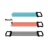 Tube d'extension pectorale multifonctionnel en caoutchouc non pliable, modèle W203, pour le yoga, l'exercice et le gain musculaire