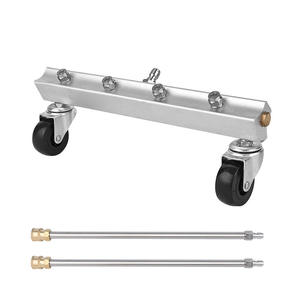 Nettoyage du châssis de voiture Nettoyeur de châssis à 4 buses <span class=keywords><strong>Balai</strong></span> à eau de <span class=keywords><strong>lavage</strong></span> de fond de véhicule - Product Image 1