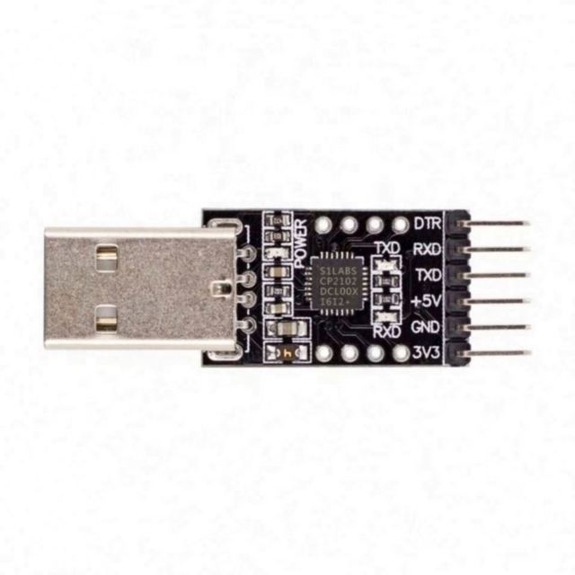 6Pin USB 2.0 to TTL UART Module Serial Converter CP2102 Replace Ft232 Adapter Module