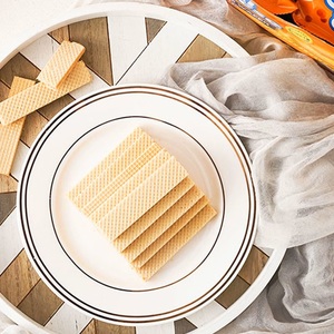 Snacks exotiques, biscuits au chocolat et au fromage sucré, 58,5 g, gaufrettes croustillantes de qualité supérieure avec garniture au fromage à la crème sucrée - Product Image 5