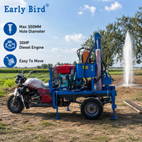 Offre Spéciale : Foreuse de puits d'eau 100m 150m 200m, Machine de forage de puits facile à entretenir