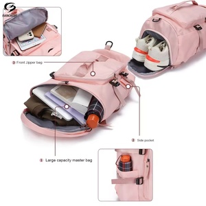 <span class=keywords><strong>Sac</strong></span> <span class=keywords><strong>de</strong></span> <span class=keywords><strong>sport</strong></span> et <span class=keywords><strong>de</strong></span> voyage étanche en polyester avec fermeture éclair, <span class=keywords><strong>compartiment</strong></span> à chaussures intégré, idéal pour la plage, le yoga et la gym pour <span class=keywords><strong>femme</strong></span> - Product Image 3