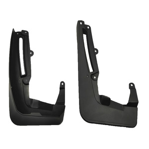 แผ่นกันโคลน BMW สำหรับ 7 ซีรีส์ G11 G12 F01 F02 ปี 2010-2023 ทำจากพลาสติกสีดำ - Product Image 2