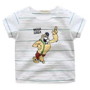 ขายส่งเสื้อยืดคอกลมเรียบสไตล์เกาหลีสำหรับเด็กผู้ชายจาก AliExpress ประเทศจีน - Product Image 5