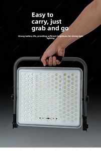 Projecteur LED ultra-lumineux pliable pour le camping, utilisation en extérieur et dans le jardin, indice de protection IP54, <span class=keywords><strong>lampe</strong></span> portable à recharge USB, rotative, <span class=keywords><strong>lampe</strong></span> à main - Product Image 5