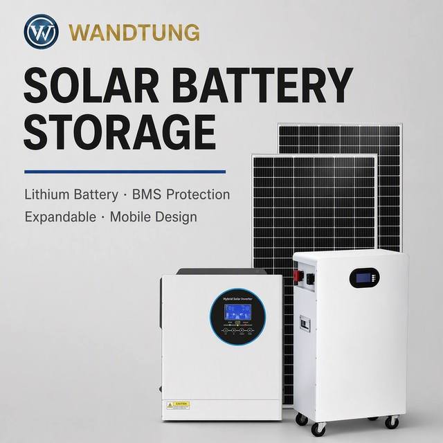 20kW Hybrid-Grid Solar Power System 30kW Solar Kit On-grid Home Energy Storage System with Lithium Battery