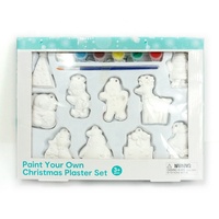 Kit de peinture DIY pour figurines en plâtre, kit d'artisanat de poupées en gypse pour enfants de 6 à 12 ans, cadeau d'anniversaire, jouet artistique