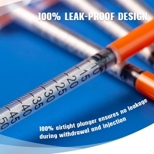 <span class=keywords><strong>Jeringa</strong></span> Veterinaria Desechable de Plástico de 1 ml, <span class=keywords><strong>Precio</strong></span> de <span class=keywords><strong>Jeringa</strong></span> de Insulina - Product Image 6