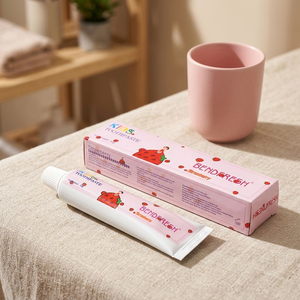 <span class=keywords><strong>Dentifrice</strong></span> Blanchissant Herbal pour Enfants, Saveur Fraise Myrtille Chewing-gum, Pâte <span class=keywords><strong>Dentifrice</strong></span> pour Bébés et Enfants, Usage Domestique - Product Image 6