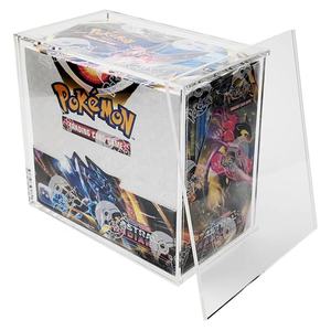 Şeffaf manyetik akrilik ETB kutusu güçlendirici, cep canavar oyun kartı kutusu TCG için kullanılan işlem kartı kutusu Elite eğitim kutusu - Product Image 4