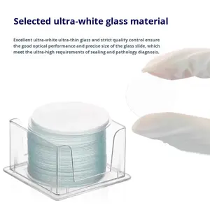OEM超クリア無クリーン100mmサークルカバーガラススライド実験用顕微鏡用100ml容量文化プレート非保証 - Product Image 2