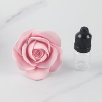 Diffuseur d'huiles essentielles en céramique parfumée en forme de rose rose en porcelaine, désodorisant de voiture et parfum d'ambiance pour la maison