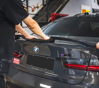 Aileron de coffre arrière en fibre de carbone sèche de style G80 V pour BMW M3 M4 G80 G82 G83 Kit carrosserie